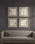 Divination - Abstract Art (Set of 4) - Beige