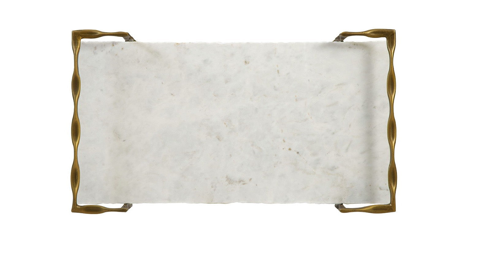 Vivian - Bar Cart - White / Gold