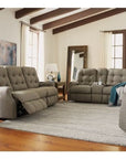 Devon - Reclining Loveseat, Nailhead Trim