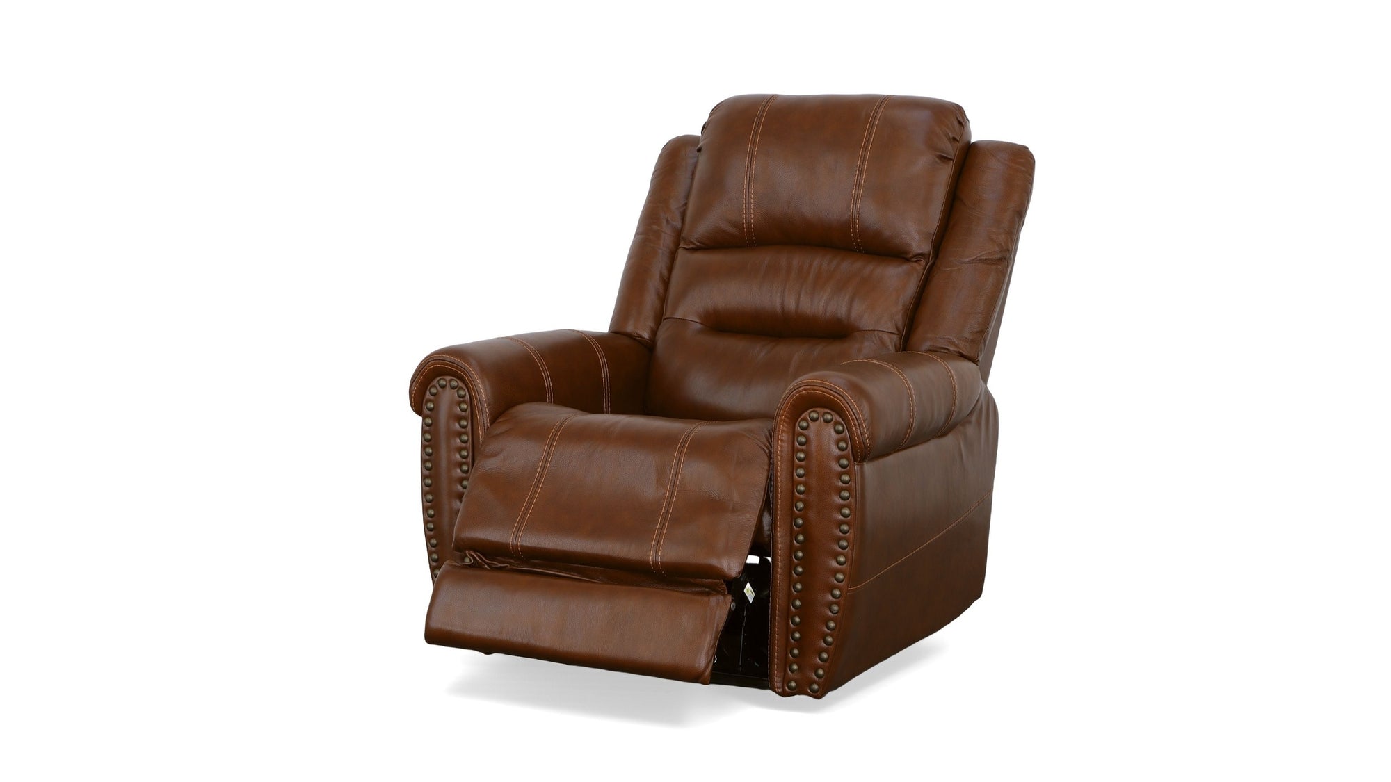 Oscar - Power Lift Recliner With Right-Hand Control &amp; Power Headrest - Grizzly