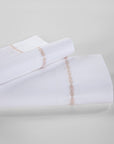 Laurel Sheet - Twin 350TC Laurel Embroidered Border Sheet Set (Set of 3) - Blush