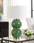 Banner - Spheres Table Lamp - Green