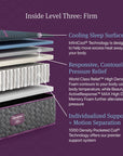 Beautyrest World Class - Level Three Hybrid Firm Mattress