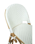 Jade - Counter Stool - White / Light Brown