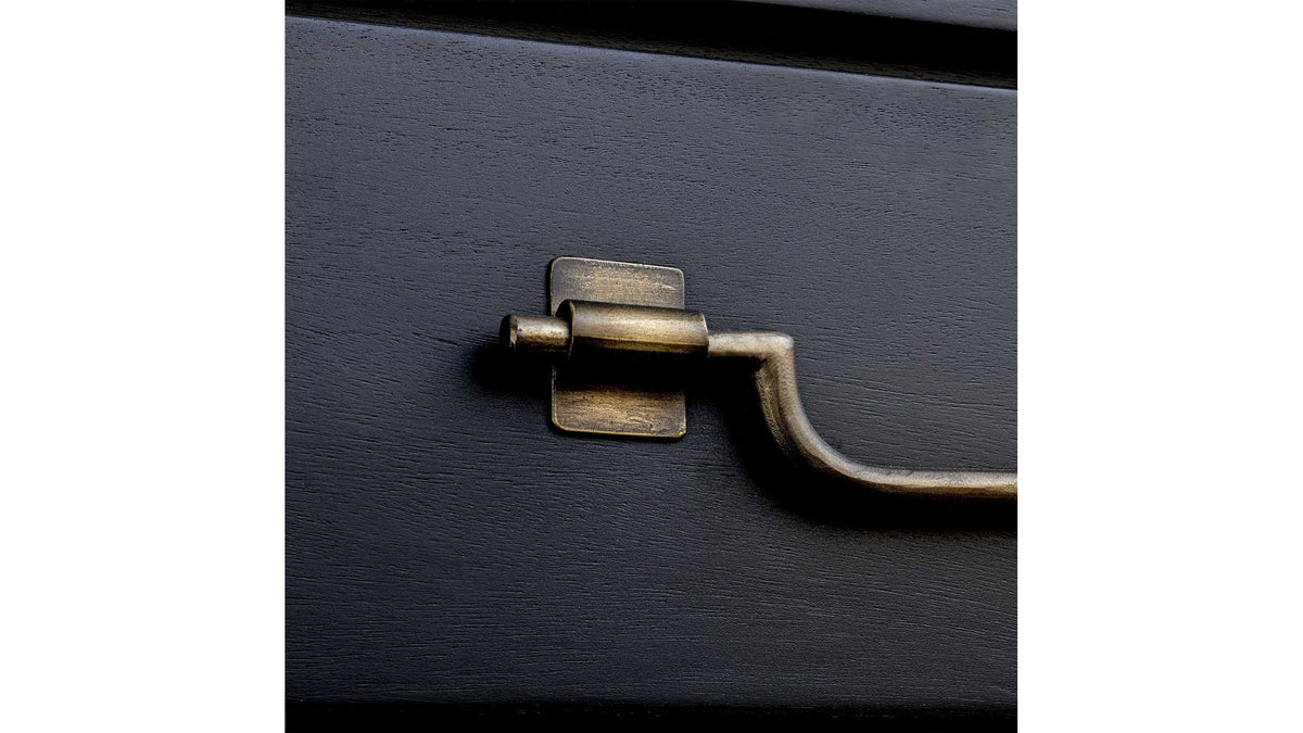 Halifax - Mahogany Accent Chest - Black