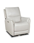 Salem - Swivel Recliner With Power Recline, Power Headrest, Power Lumbar, Layflat, 3" Footrest Extension