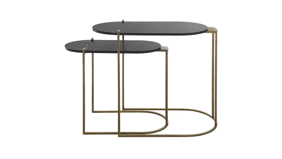 Aztec - Wood Nesting Tables (Set of 2)