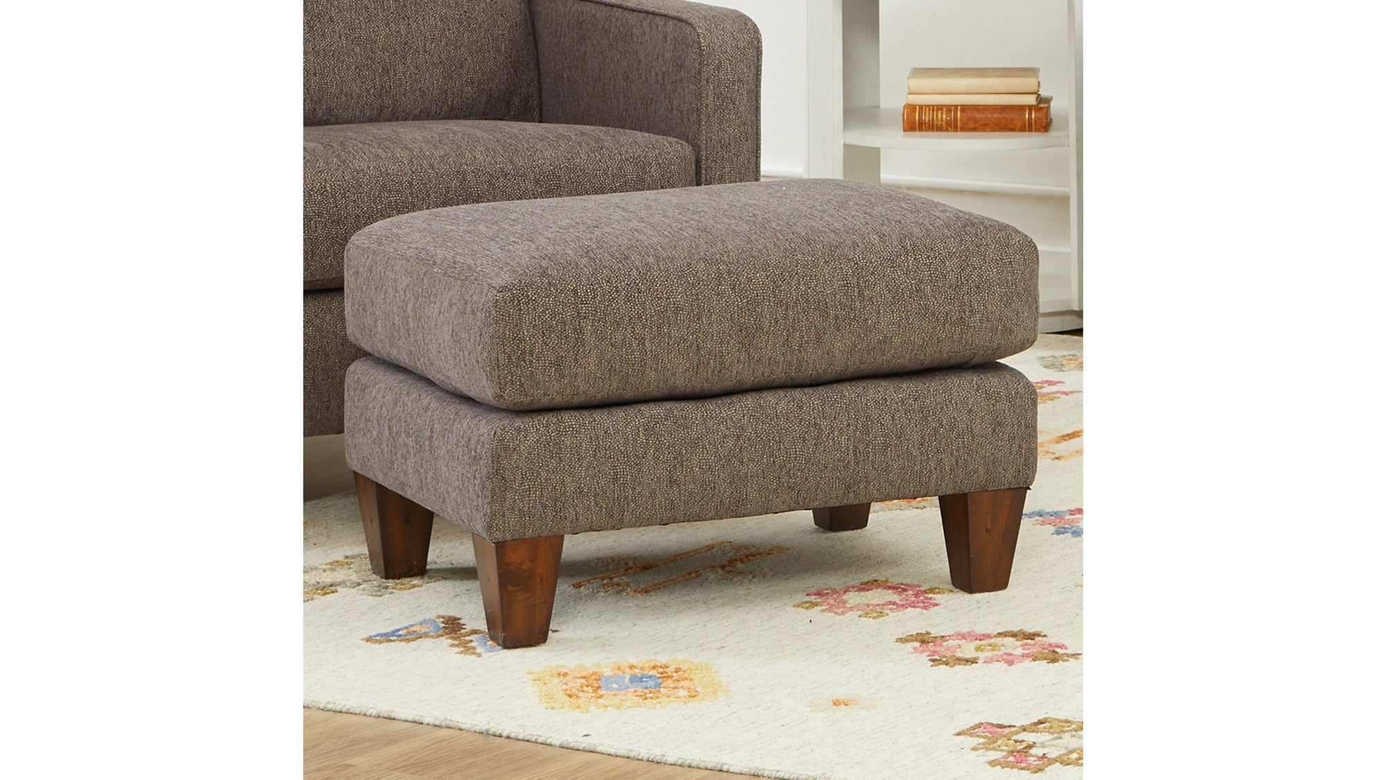 Drew - Fabric Ottoman