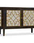 Sanctuary - Four-Door Mirrored Console Table