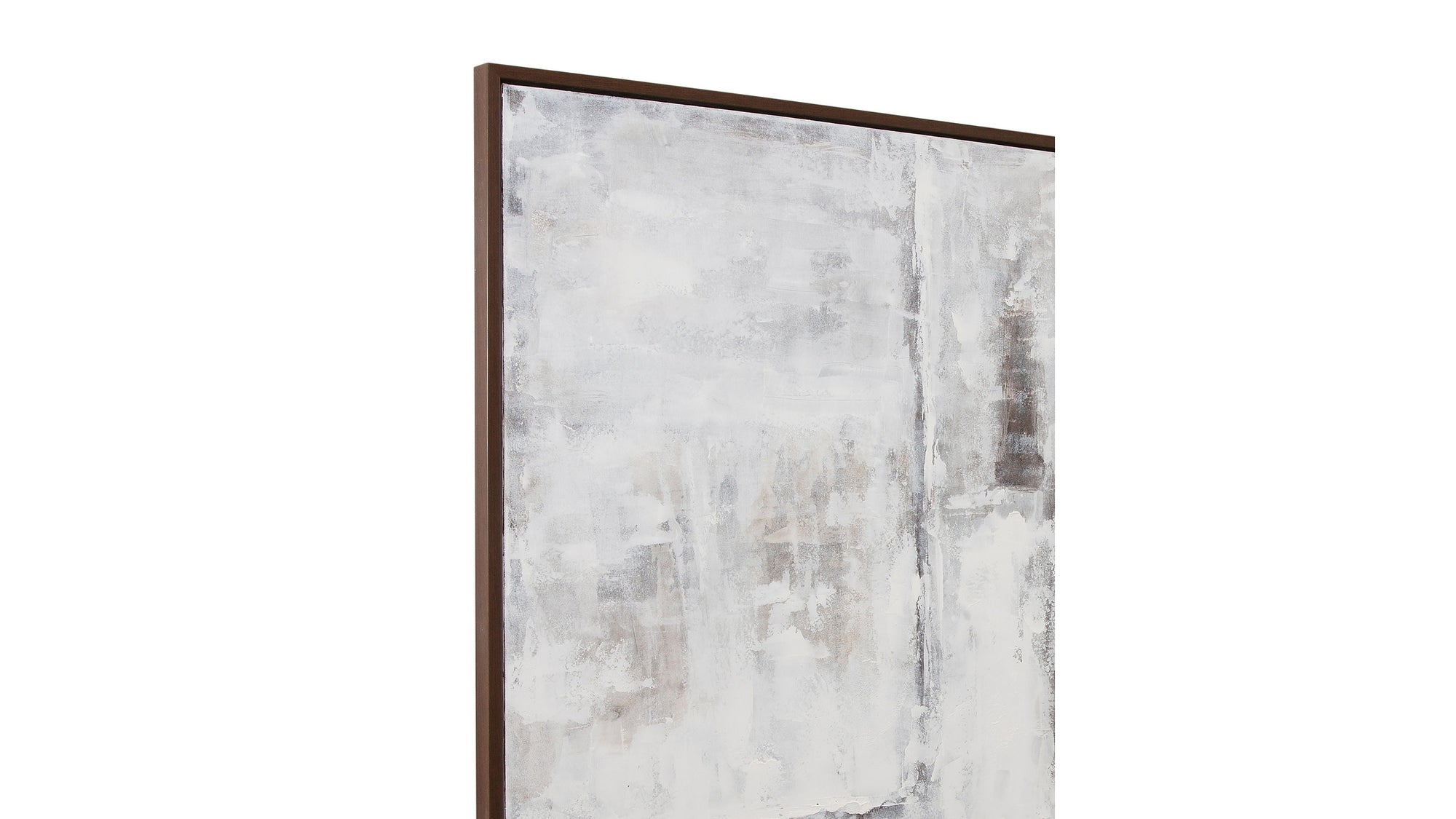 Triad Framed Canvas - Gray