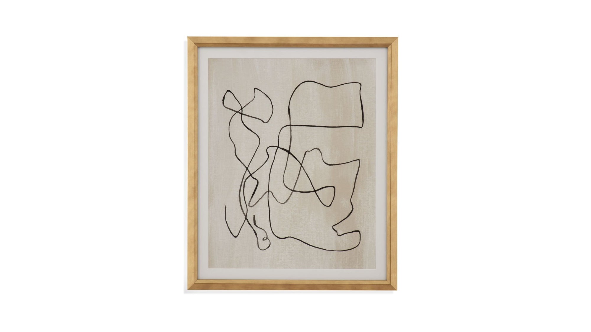 Bound I Framed Print - Light Brown