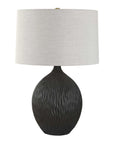 Levee - Satin Table Lamp - Black