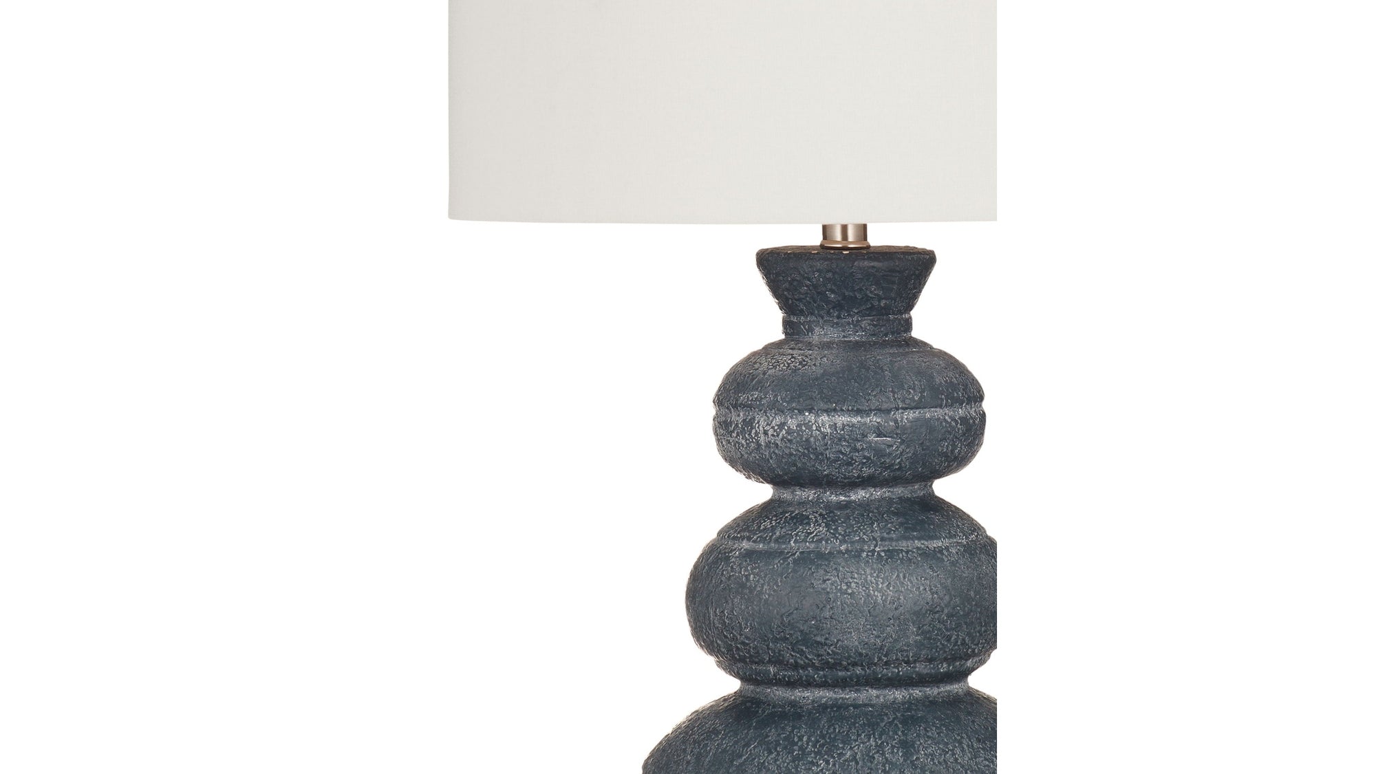 Carmel - Table Lamp - Blue / White
