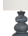 Carmel - Table Lamp - Blue / White