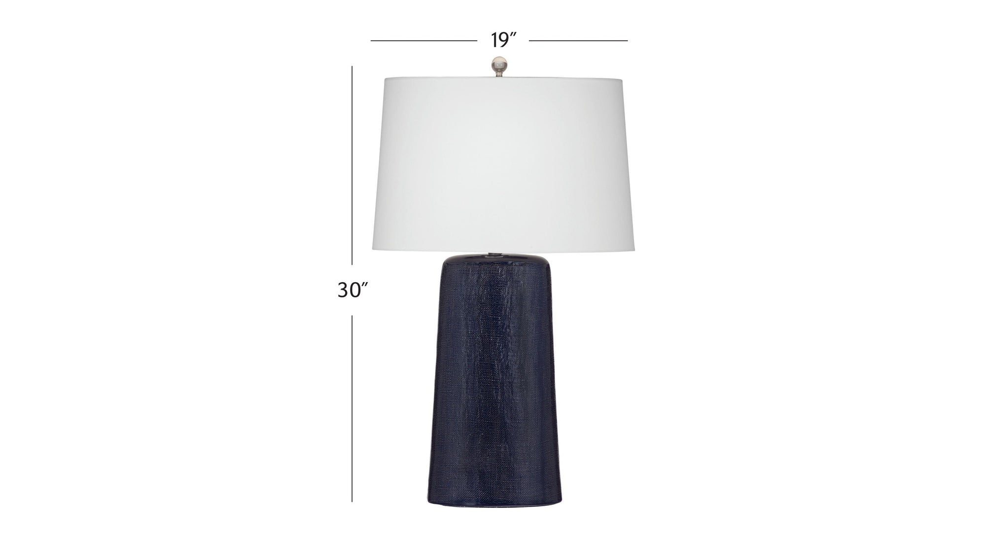 Lancaster - Table Lamp - Blue / White