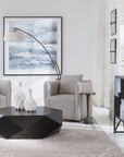 Calogero - Arc Floor Lamp - Bronze