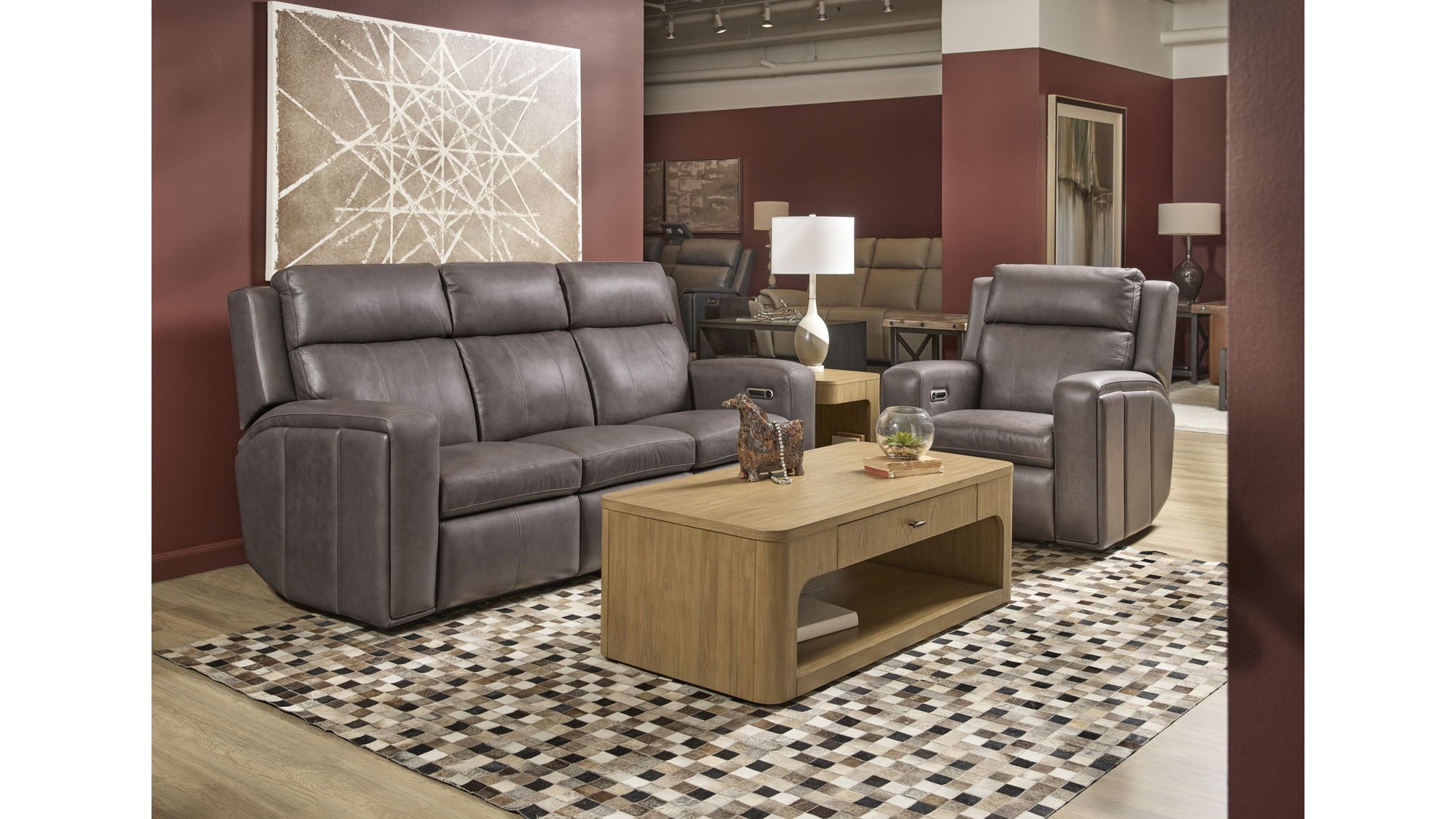 Wyatt - Power Reclining Sofa With Power Headrests &amp; Lumbar