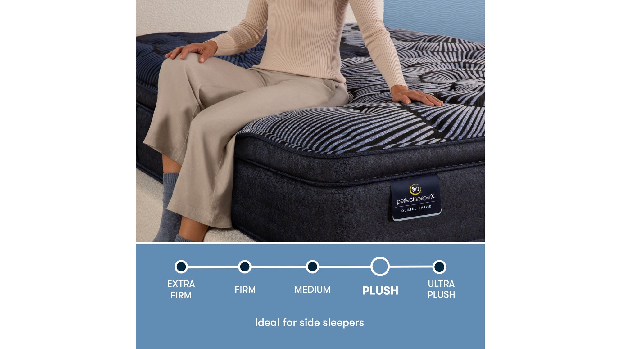 Perfect Sleeper X - 15" Max Hybrid Plush Pillow Top Mattress