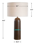 Trexler - Table Lamp - Brown Dark Brown