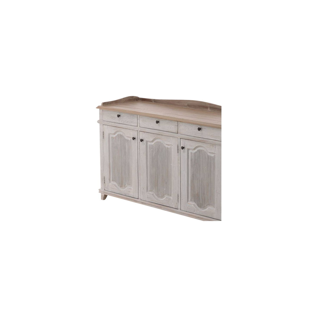 Old Country - Sideboard - Light Gray / Light Brown