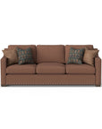 Milo - Fabric Sofa With Nailhead Trim