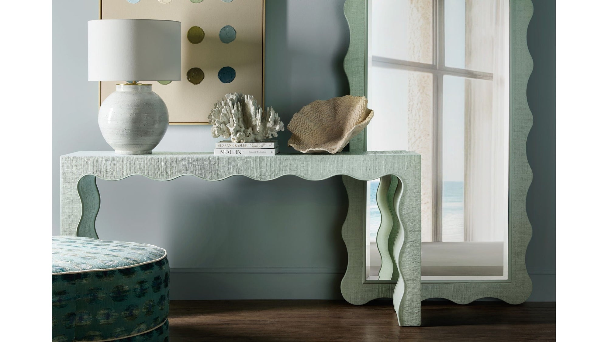 Commerce And Market - Waverly Console Table - Blue