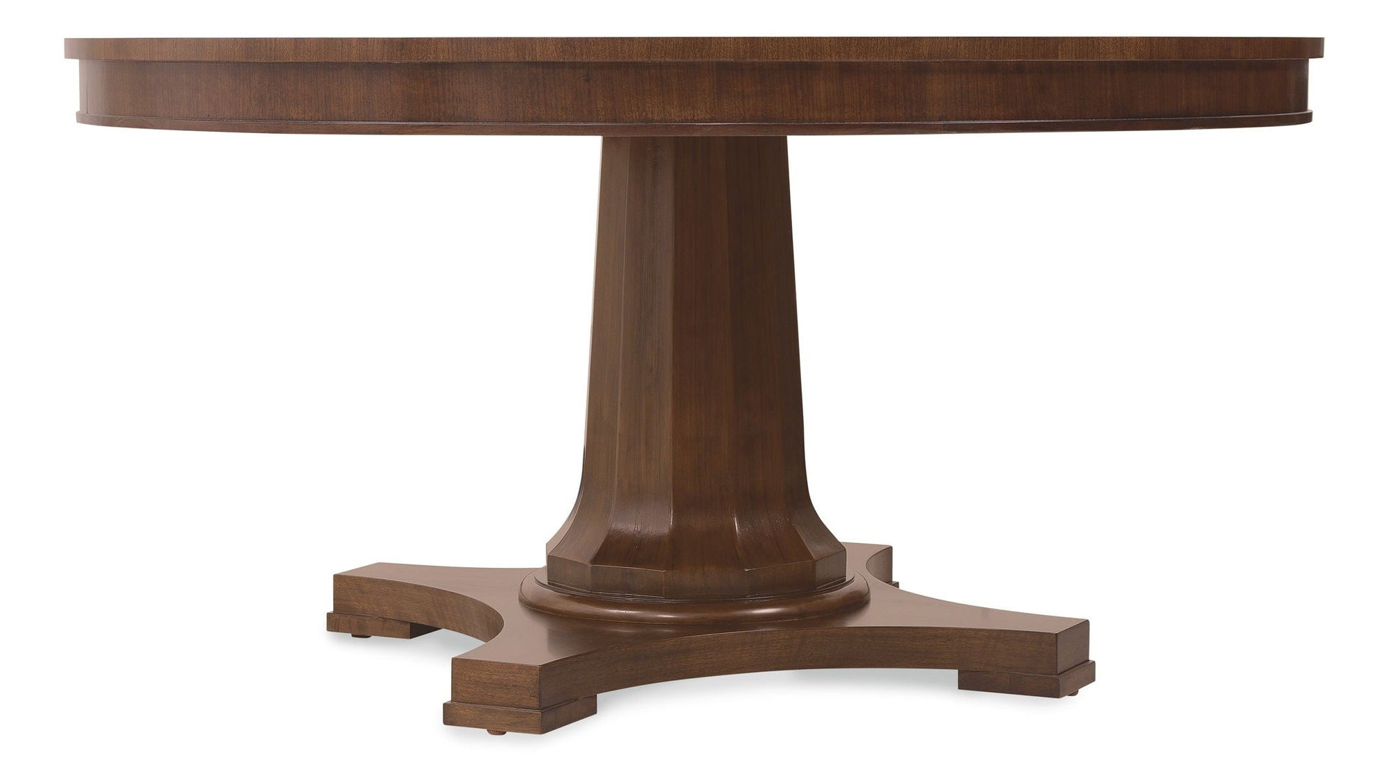 Archives - Round Pedestal Dining Table - Dark Brown