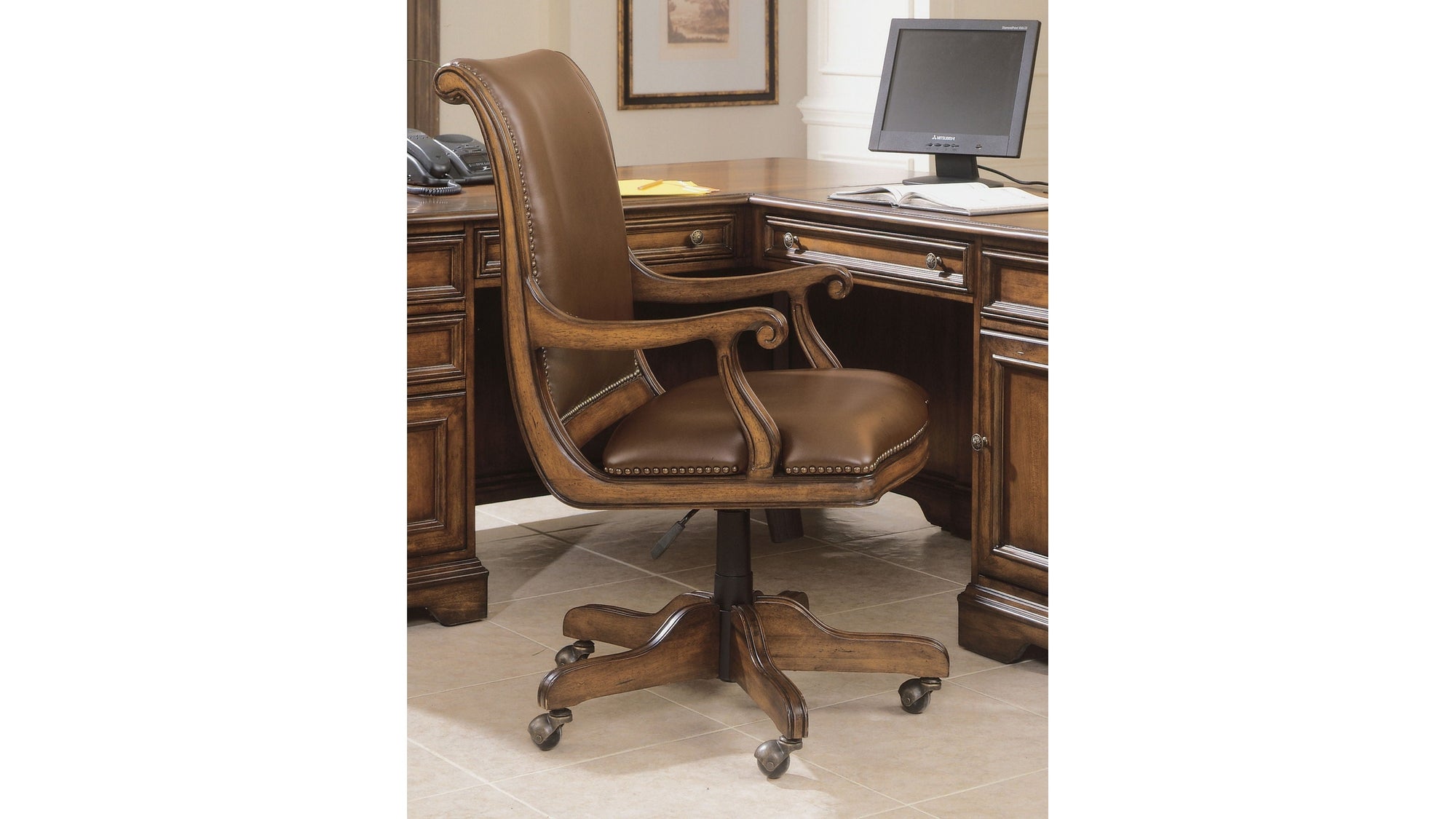 Brookhaven - Desk Chair - Light Brown