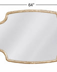 Aura - Wall Mirror - Antique Silver