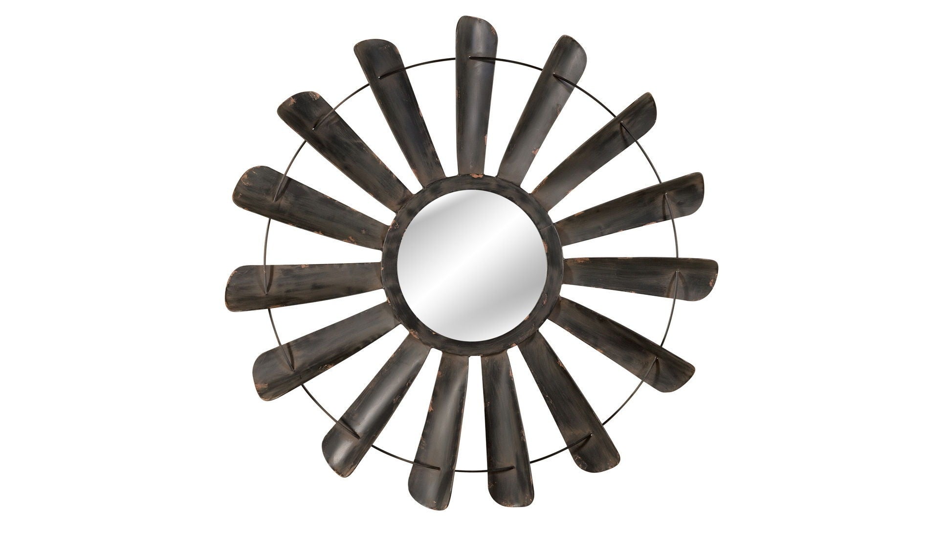 Nolan - Wall Mirror - Brown