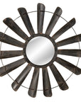 Nolan - Wall Mirror - Brown