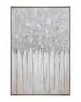 Strength In Numbers - Abstract Art - Beige