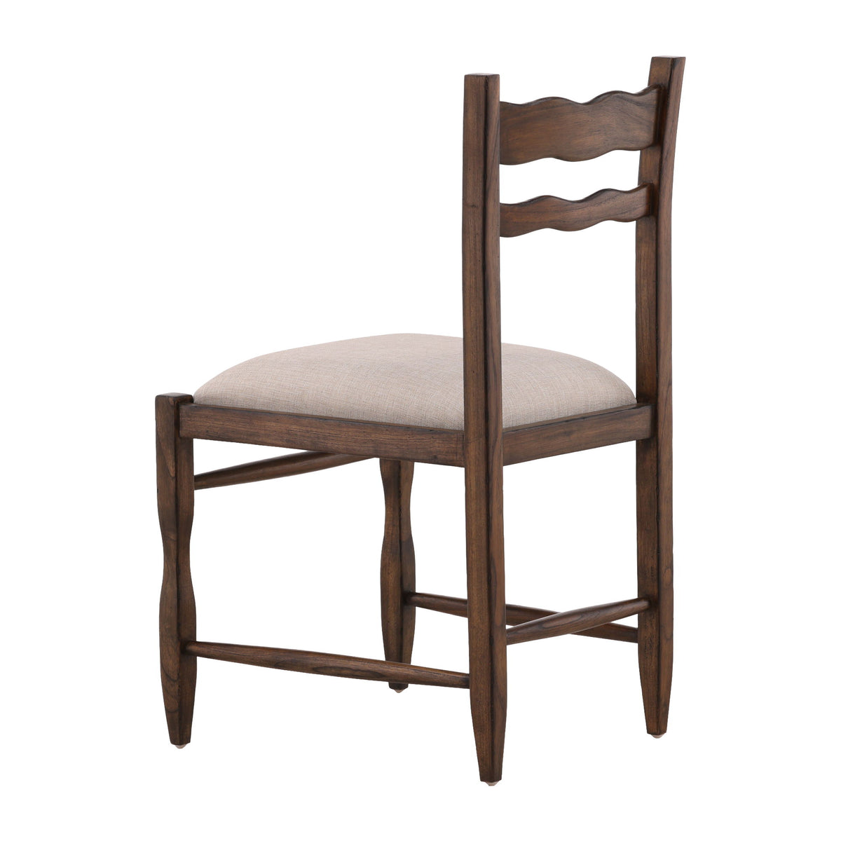 Josephine - Side Chair (Set of 2) - Dark Brown / Beige