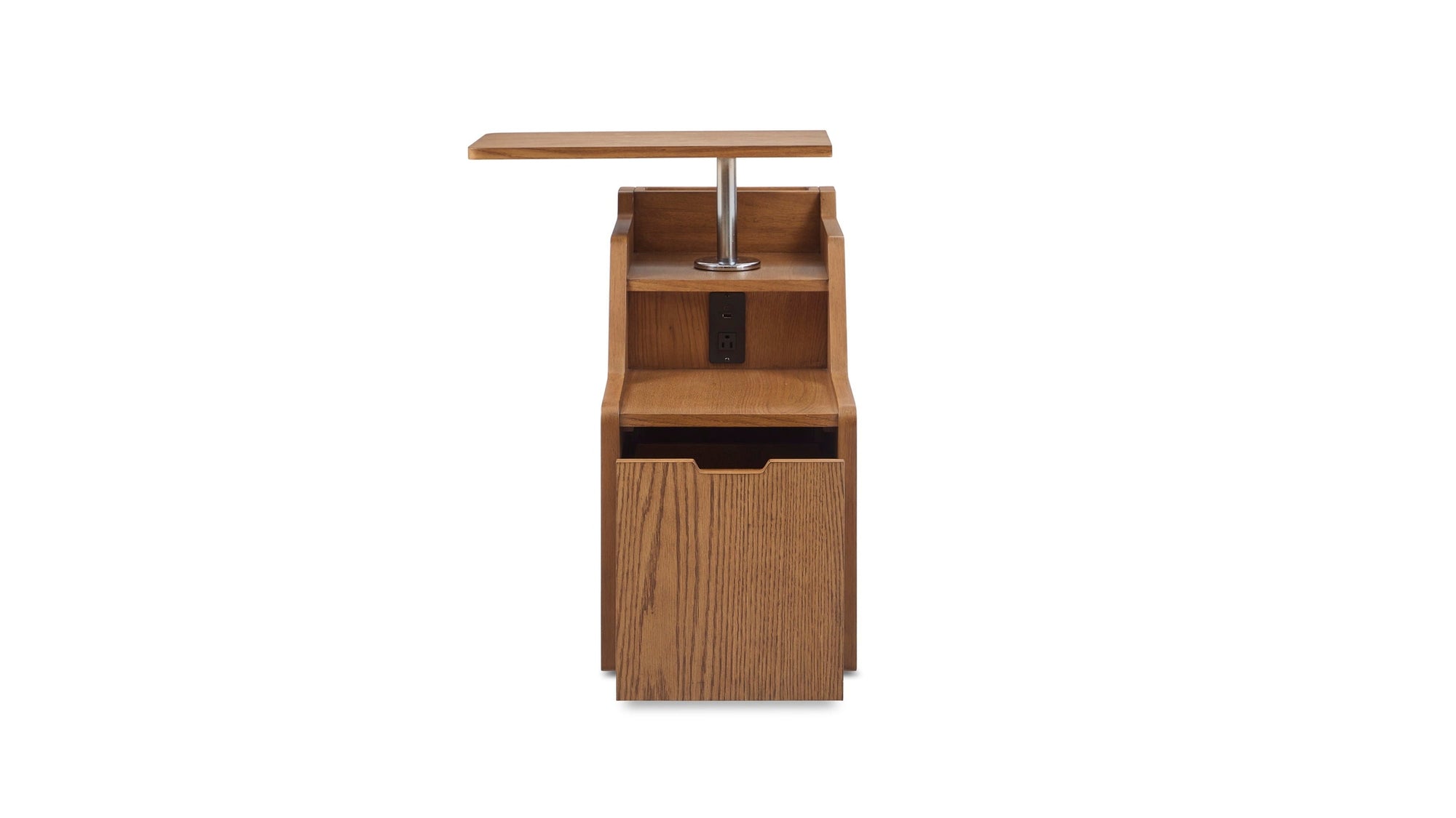 Sidekick - Smart Side Table - Light Brown