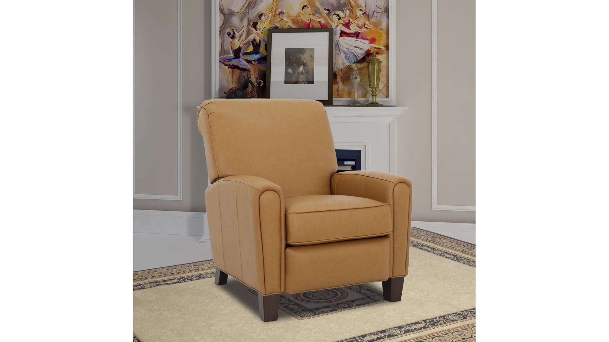 Harrington - Recliner Push Thru The Arm