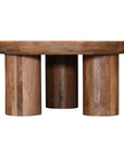 Blair - Round Cocktail Table - Dark Brown