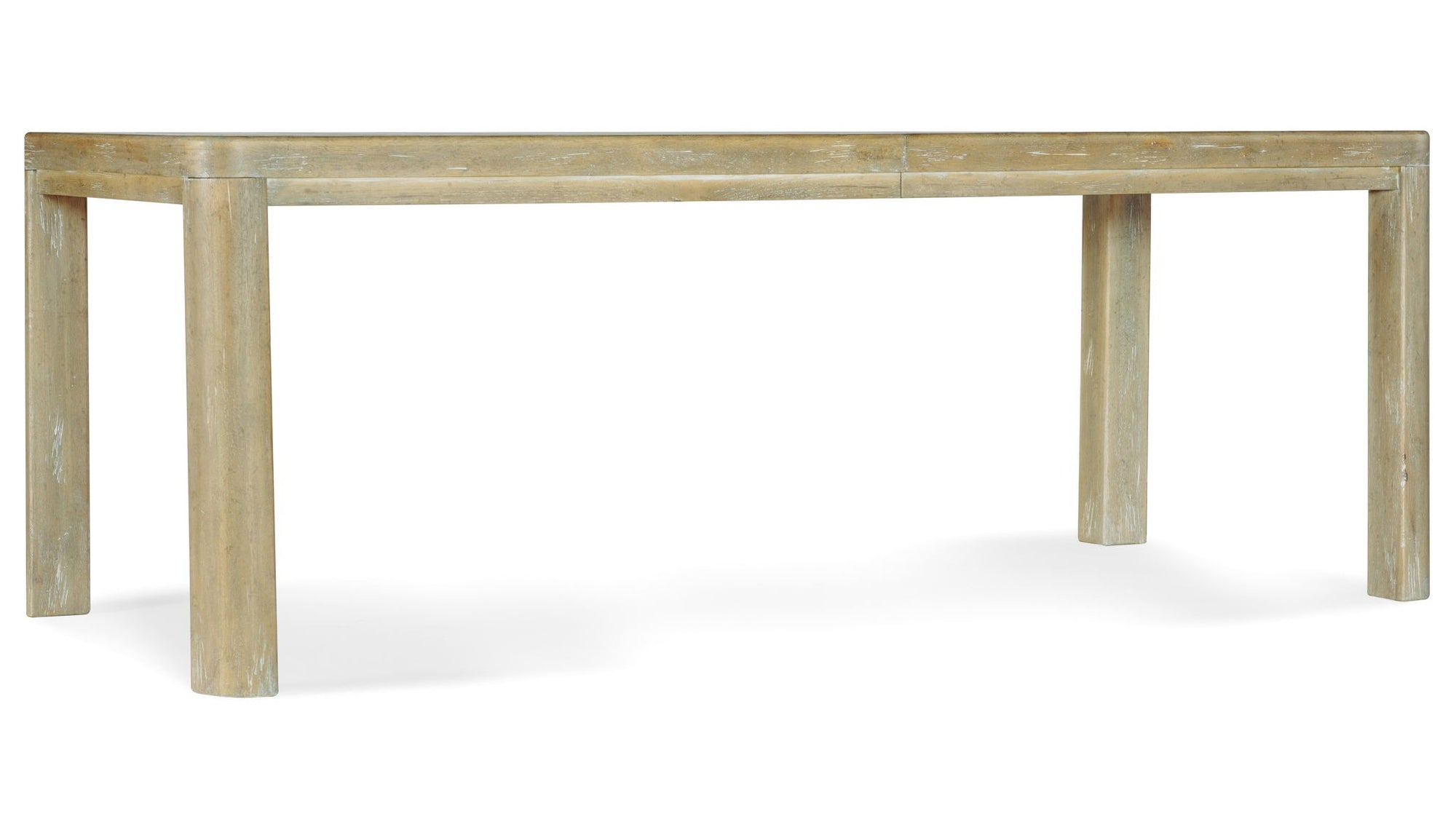 Surfrider - Rectangle Dining Table With 1-18" Leaf - Light Brown