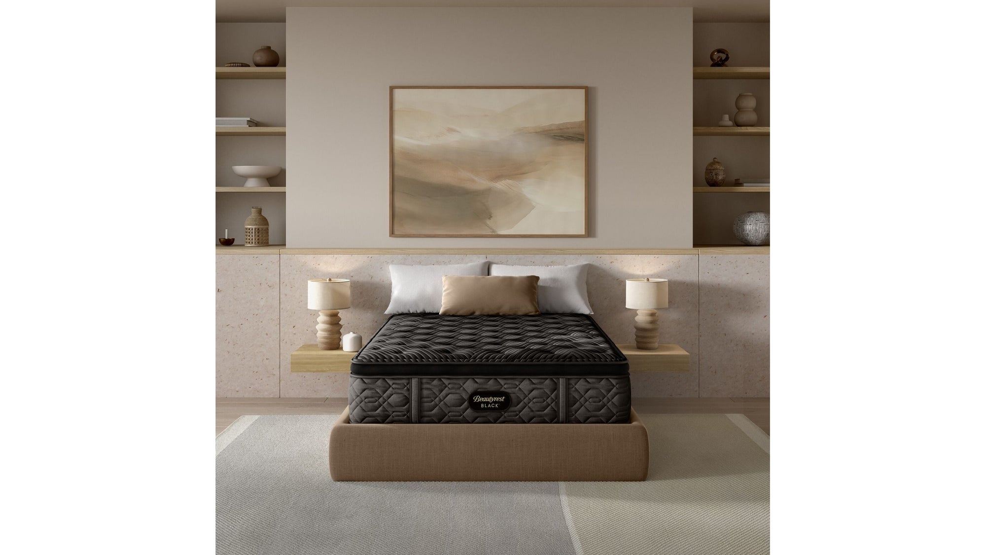Beautyrest Black - 14.5" Series One Plush Pillow Top Mattress