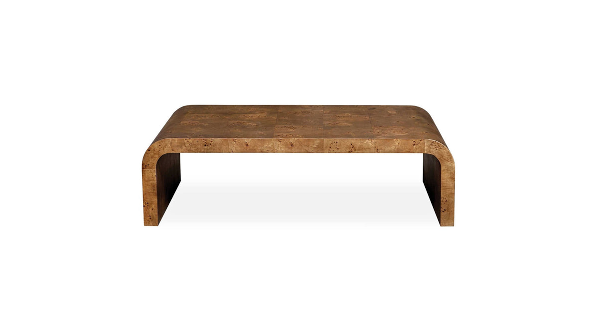 Carraway - Burl Wood Coffee Table - Woodtone