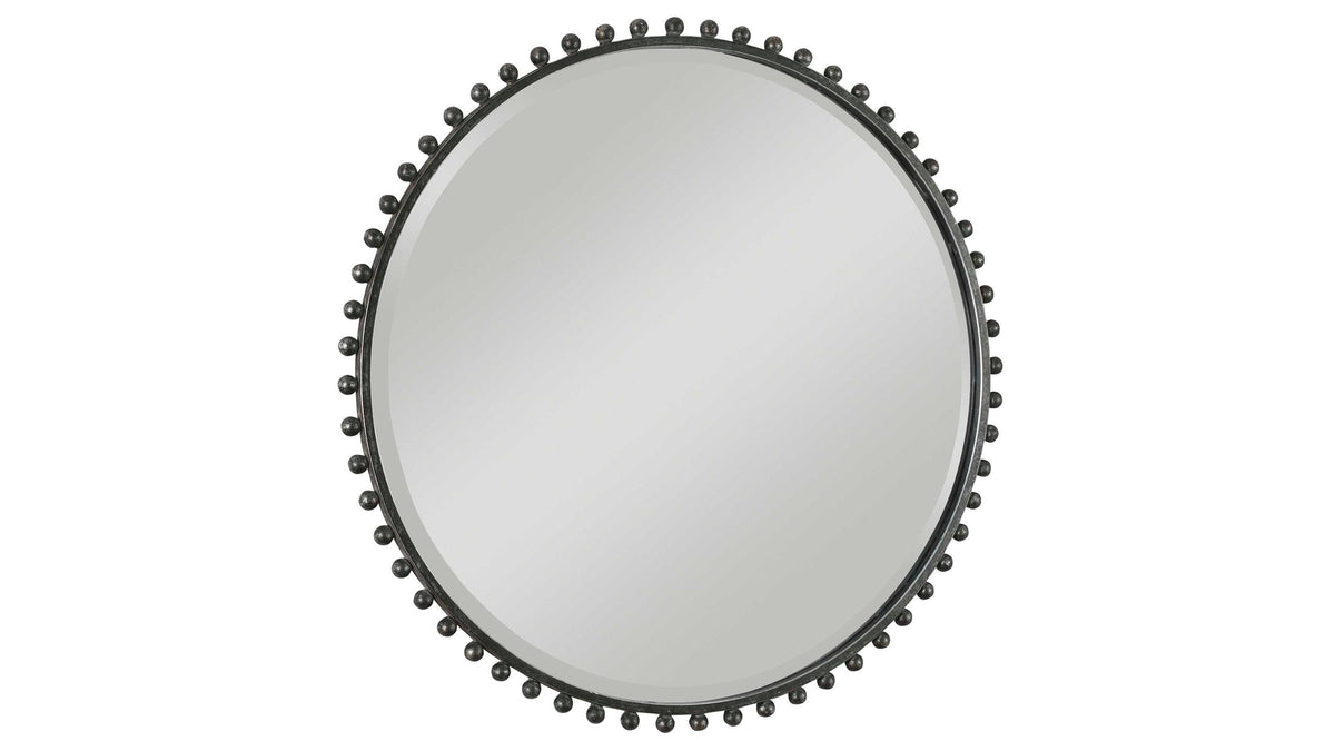 Taza - Round Iron Mirror