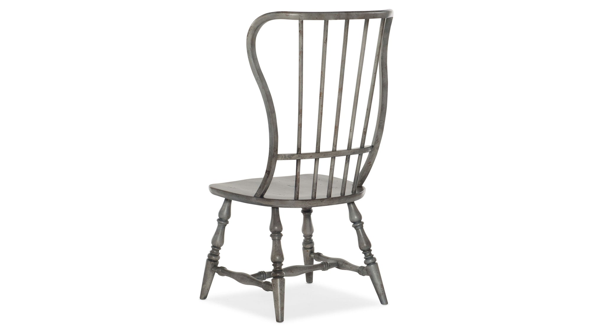 Ciao Bella - Spindle Back Side Chair - Speckled Gray
