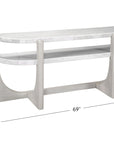 Gavin - Console - White