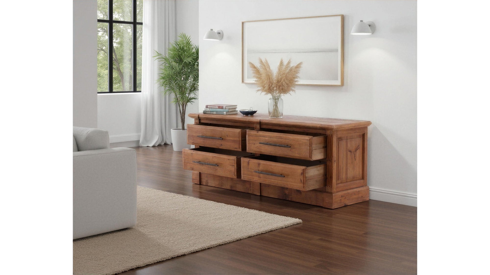Butler - Media Chest - Light Brown