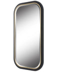 Nevaeh - Curved Rectangle Mirror