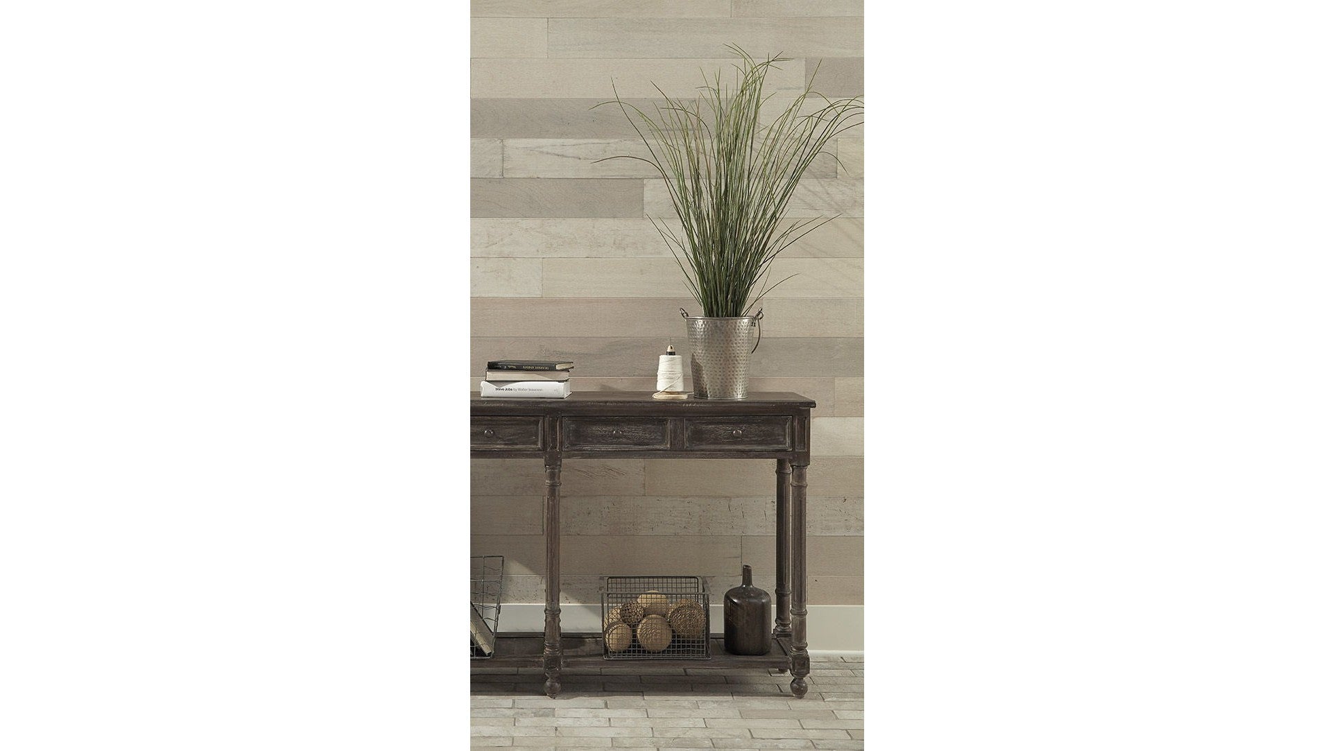 Narrow Console - Dark Brown