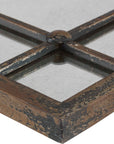 Saragano - Square Mirrors (Set of 2) - Light Brown