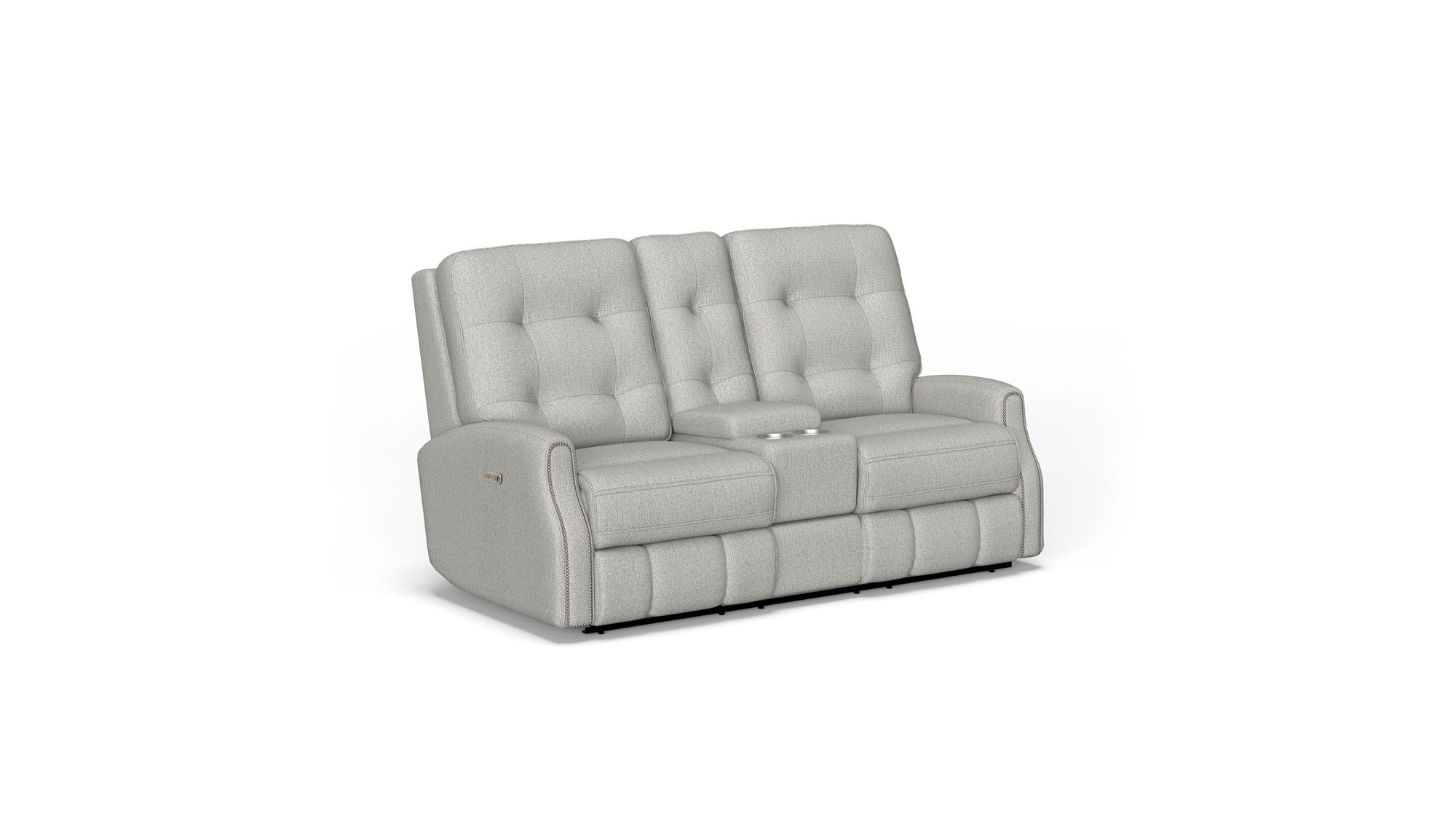 Devon - Reclining Loveseat, Nailhead Trim