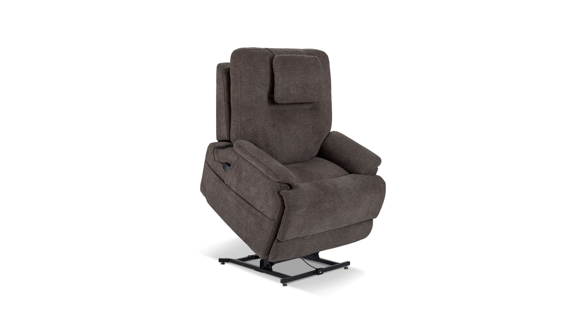 Zecliner Model 2+ - Power Lift Recliner With Power Headrest, Lumbar, Heat &amp; Massage