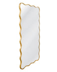 Freya - Floor Mirror - Antique Gold Leaf