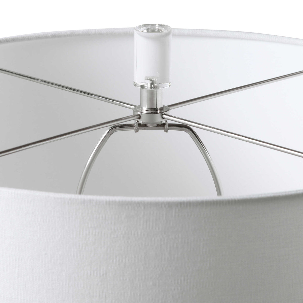 Caelina - Textured Table Lamp - White